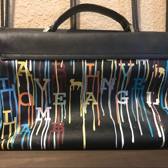 L.A.M.B. Leather Crossbody Messenger with Dust Bag - Picture 3 of 9